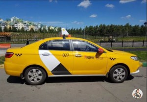 Lifan Solano брендирование Яндекс такси для Волгодонска