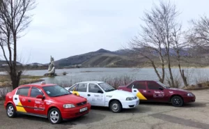 Daewoo Nexia брендирование Яндекс такси для Альметьевска.