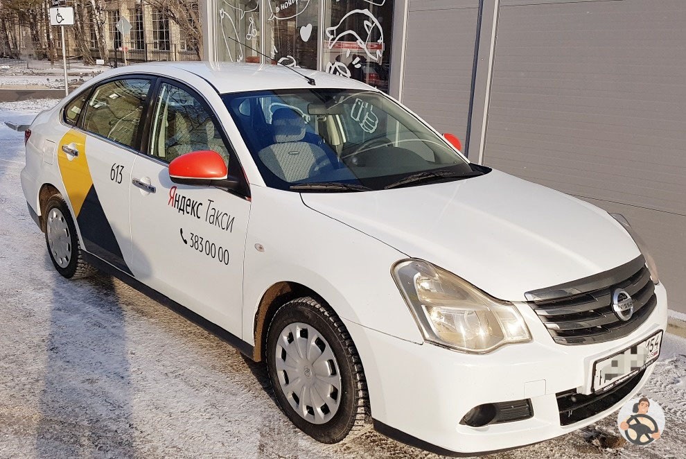 Работа водителем Яндекс Такси на автомобиле Ниссан Альмера