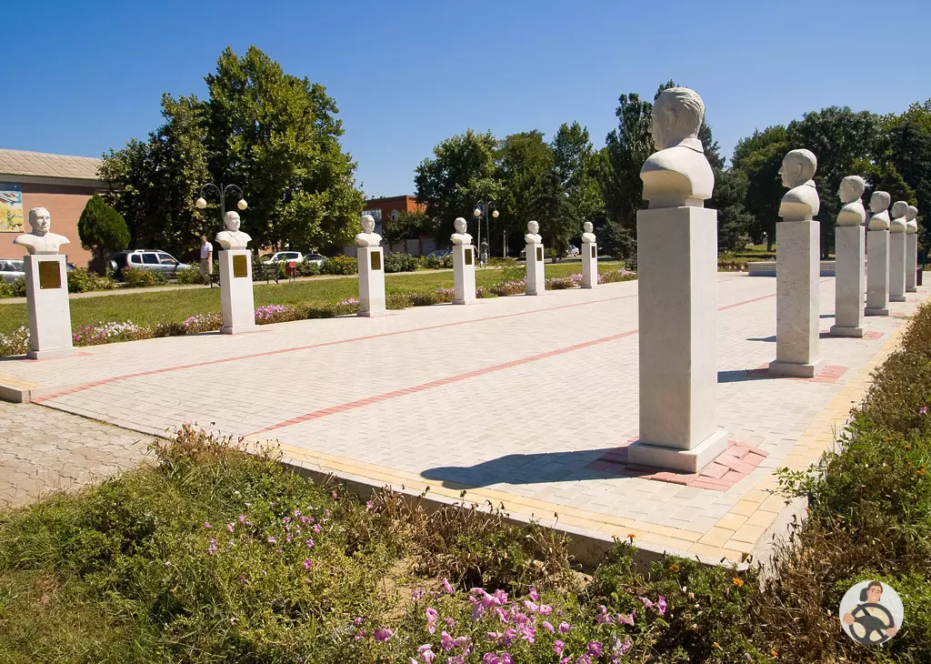 Аллея героев Темрюк