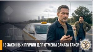 13 законных причин для ОТМЕНЫ ЗАКАЗА ТАКСИ
