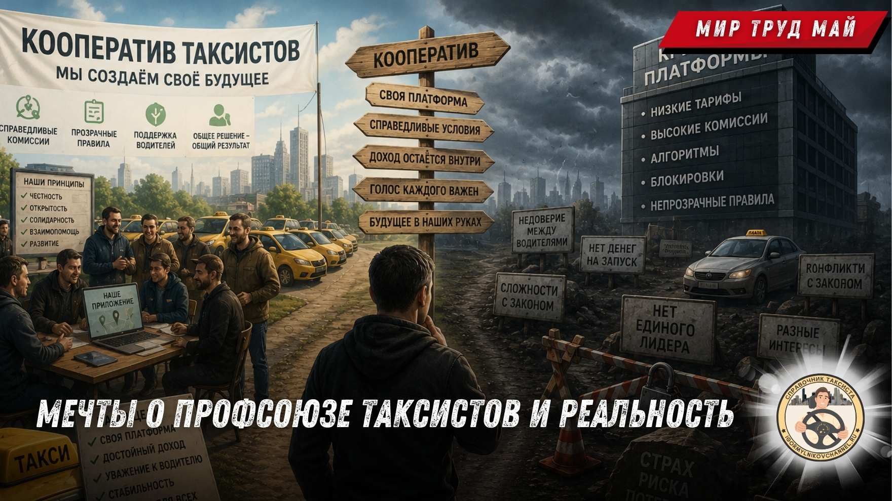 таксисты создают свой коооператив таксистов