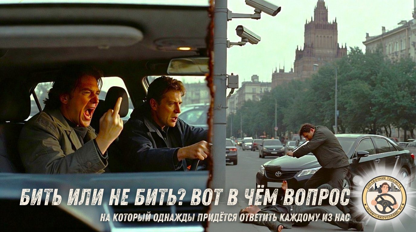 двойная реальность, то чего не увидят свидетели того, как водитель избивает пассажира