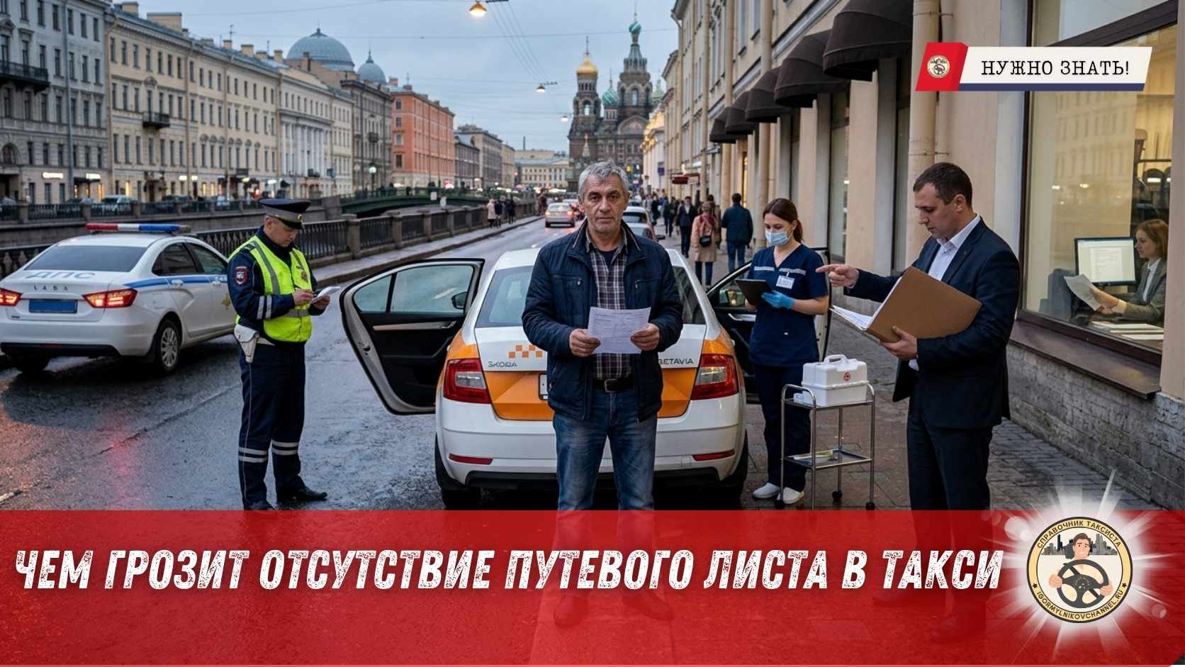 Кто и как проверяет путевой лист таксиста? Кто и как проверяет путевой лист таксиста?