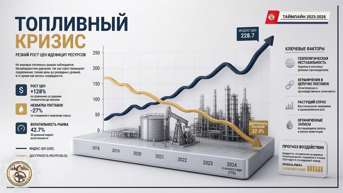 Таймлайн топливного кризиса в России 2023 2026