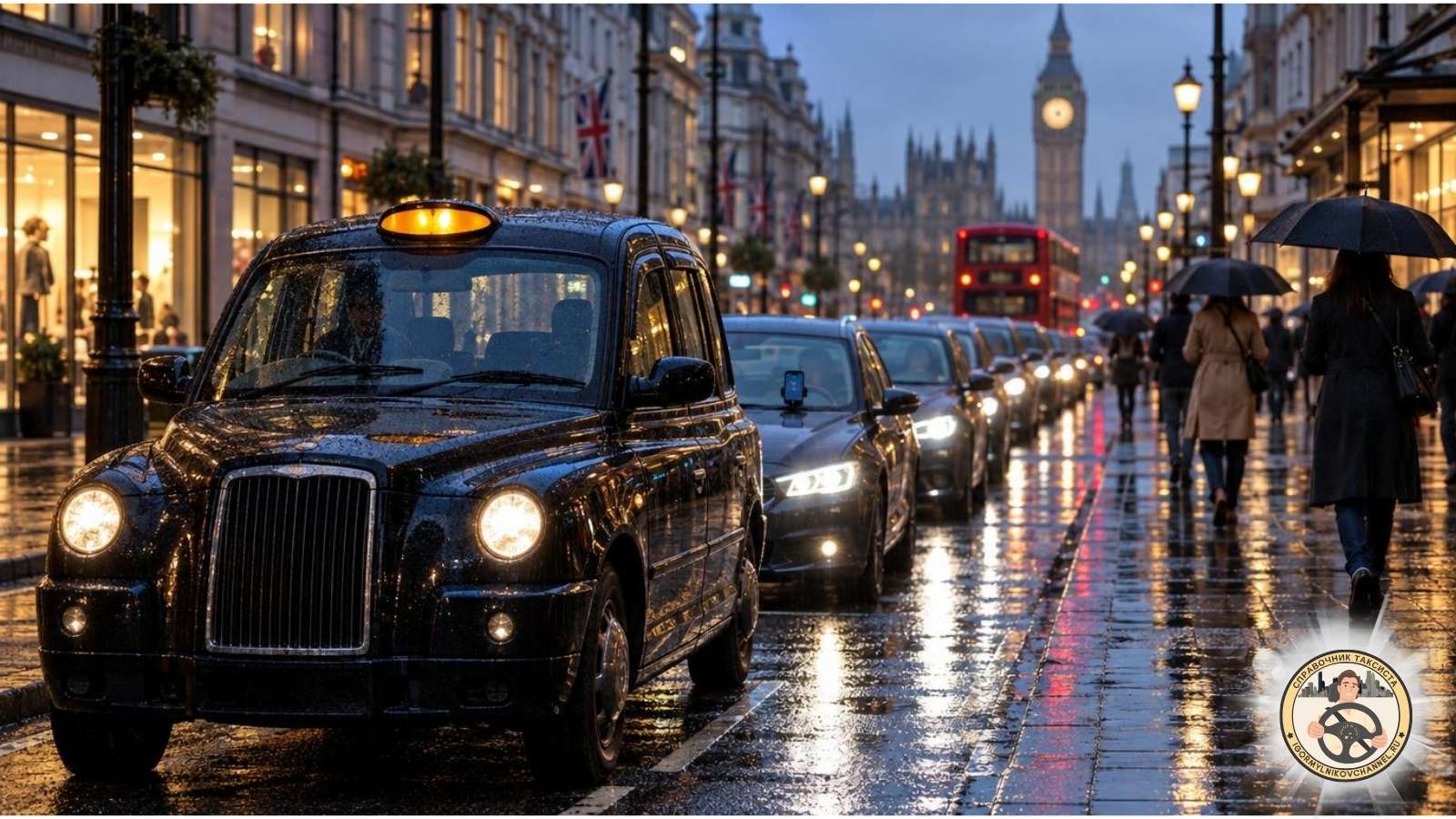 Сколько зарабатывают таксисты в Лондоне в 2026 чёрный кэб и uber