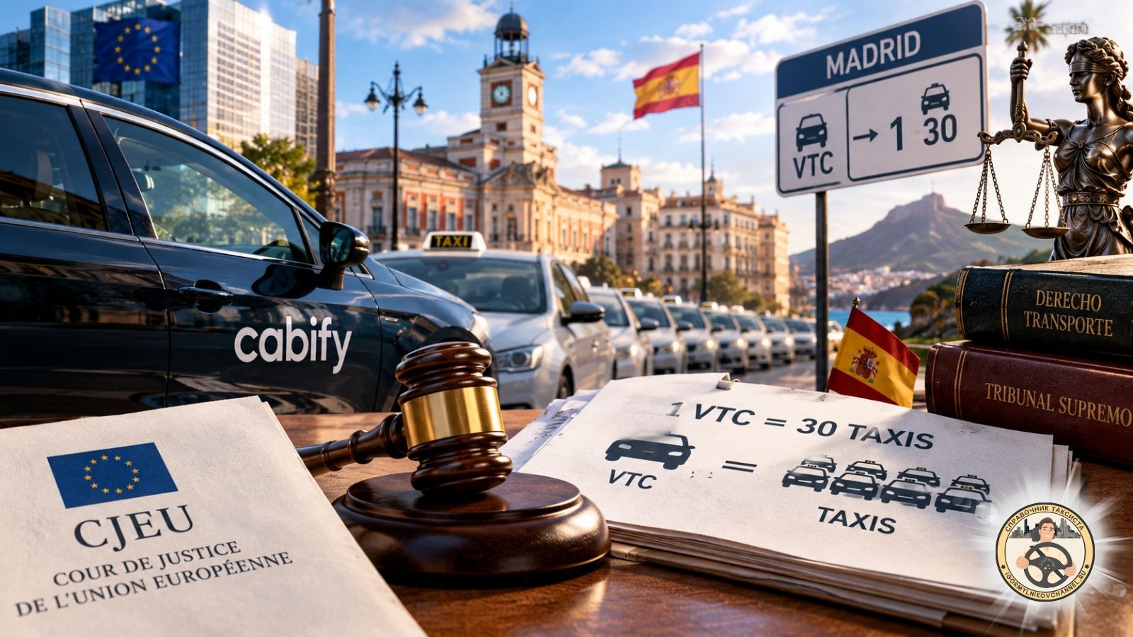 Судебная битва за лицензии vtc в Мадриде
